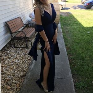 Navy blue Prom dress